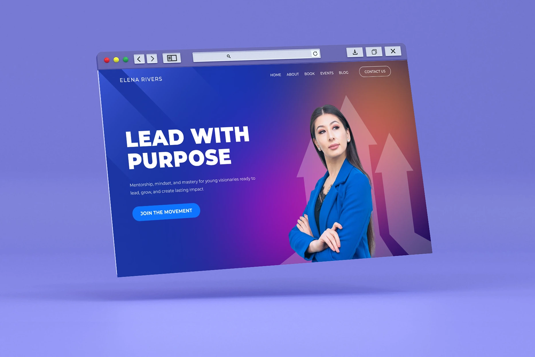 Modern Brand Website preview