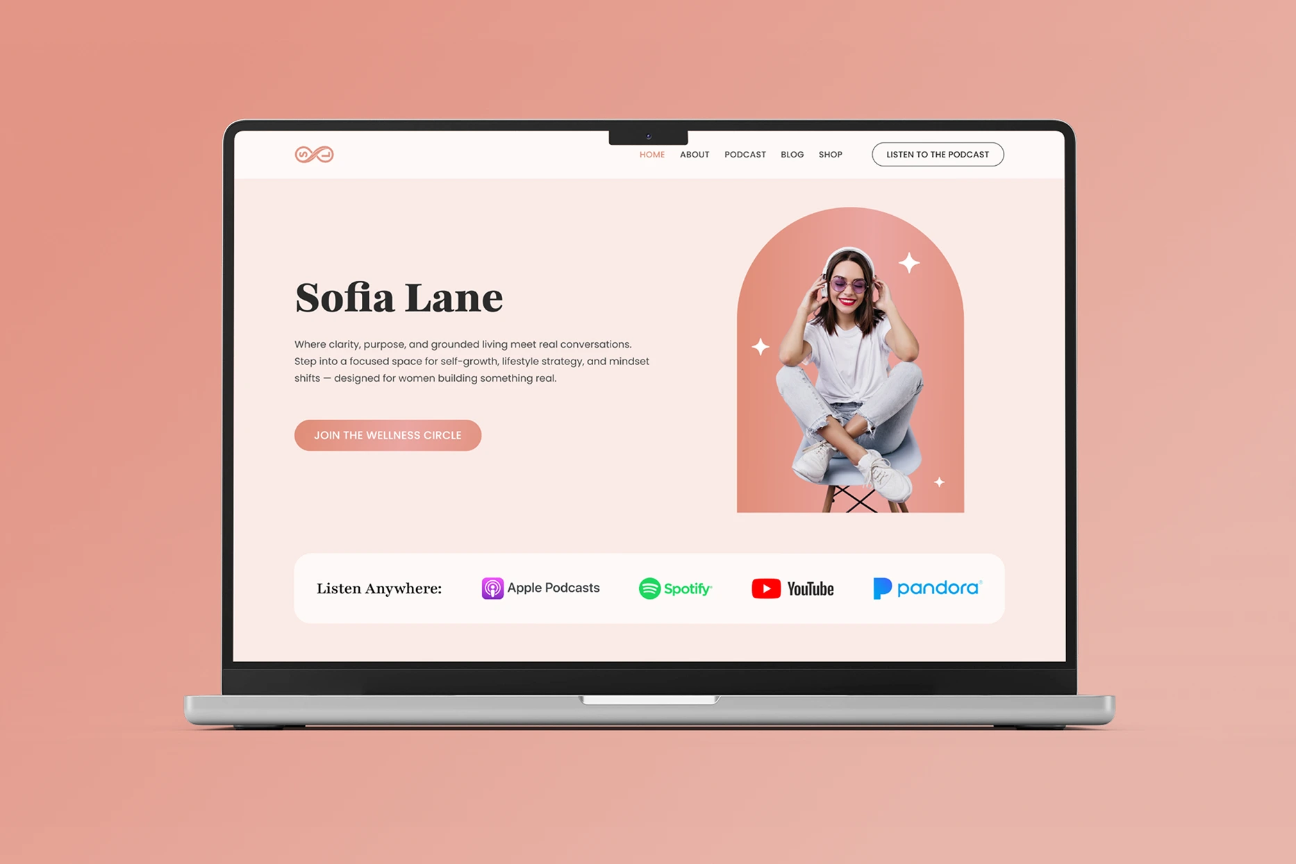 Personal Brand Website preview