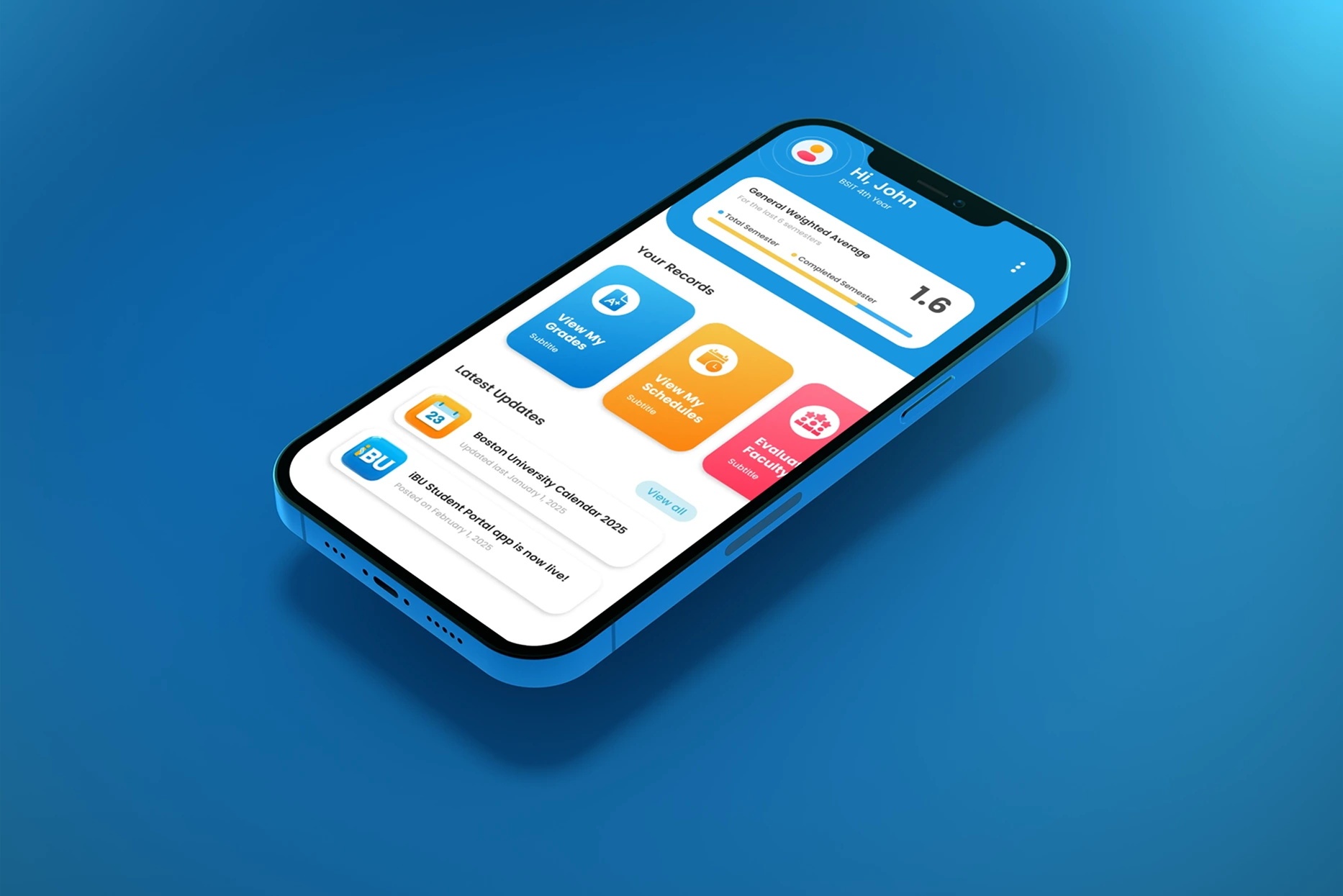 Educational App preview