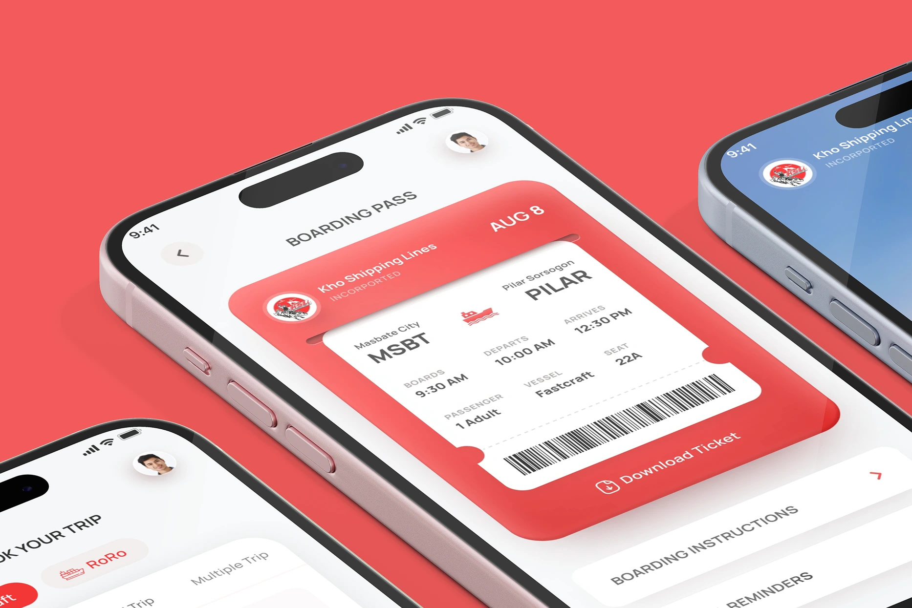 Online Booking App preview